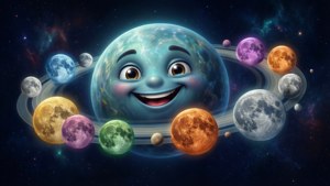 Planet and Its Moons