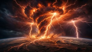 Planet Plasma Storm