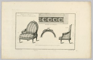 Plans and Ornaments for an Easy Chair