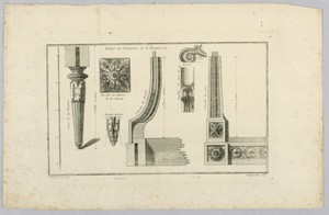 Plans and Ornaments for an Easy Chair