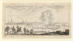 Plate 11, from "Desseins de Queleques Conduites de Troupes, Canons, et Ataques de Villes"