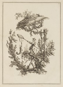 Plate 11, from "Suite de Douze Pêcheurs et Chasseurs"