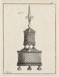 Plate 11, Recueil d'ouvrages curieux de mathématique et de mécanique, ou description du cabinet de Monsieur Grollier de Servière