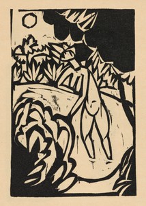 plate 2 in  Alfred Döblin: Das Stiftsfräulein und der Tod (Alfred Döblin: The Canoness and Death)