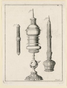 Plate 2 of the Recueil d' ouvrages curieux de mathématique et de mécanique...