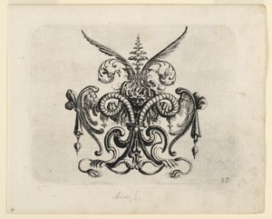 Plate 37, from Neüw Grotteßken Buch (New Grotesque Book)