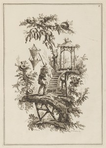 Plate 4, "Suite de douze Pêcheurs et Chasseurs"