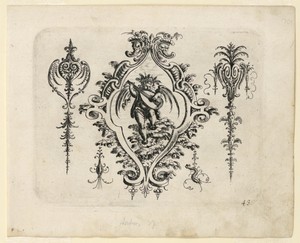 Plate 43, from Neüw Grotteßken Buch (New Grotesque Book)