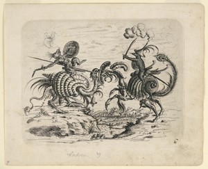 Plate 6, from Neüw Grotteßken Buch (New Grotesque Book)