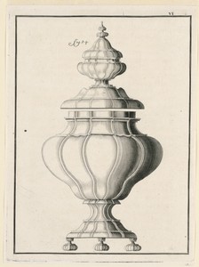 Plate 6, from Recueil d'ouvrages curieux de mathématique et de mécanique, ou description du cabinet de Monsieur Grollier de Servière