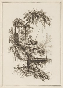 Plate 7, "Suite de douze Pêcheurs et Chasseurs"