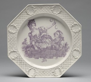 Plate Depicting the Soap Bubble Blower (La souffleuse de savon)