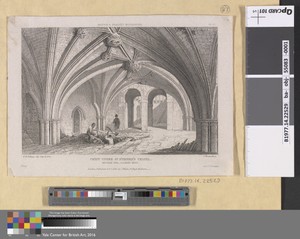 Plate III: Crypt under St Stephen's Chapel