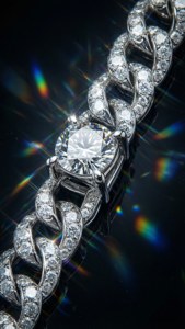 Platinum Diamond Chain Macro