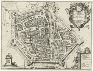 Plattegrond van Dokkum