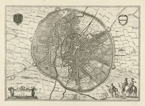 Plattegrond van Leuven