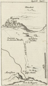 Plattegrond van Megara