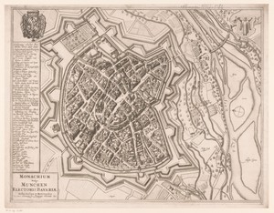Plattegrond van München