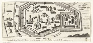 Plattegrond van Pécs