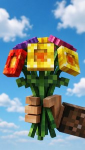 Player Holding Bouquet