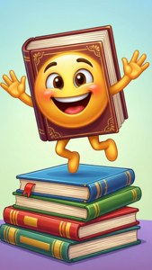 Playful Book Emoji