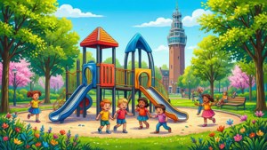 Playful Lelystad Park