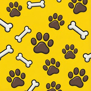 Playful Paws and Bones