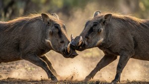 Playful Tussle
