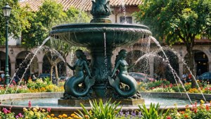 Plaza de Armas Fountain