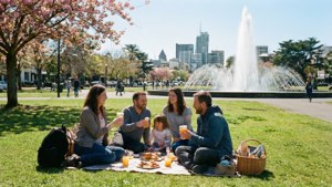 Plaza Picnic Joy