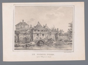 Plompetoren bij de Weerdpoort in Utrecht