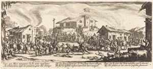 Plundering and Burning a Village