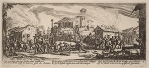 Plundering and Burning a Village