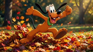 Pluto's Leaf Jump