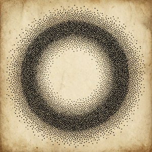 Pointillism Circle