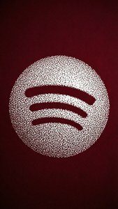 Pointillism Dots Red