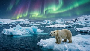 Polar Bear Aurora