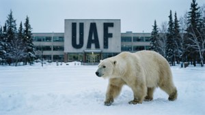 Polar Bear on Campus