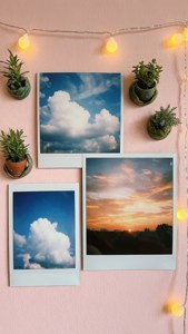 Polaroid Collage Wall