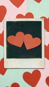Polaroid Heart Collage