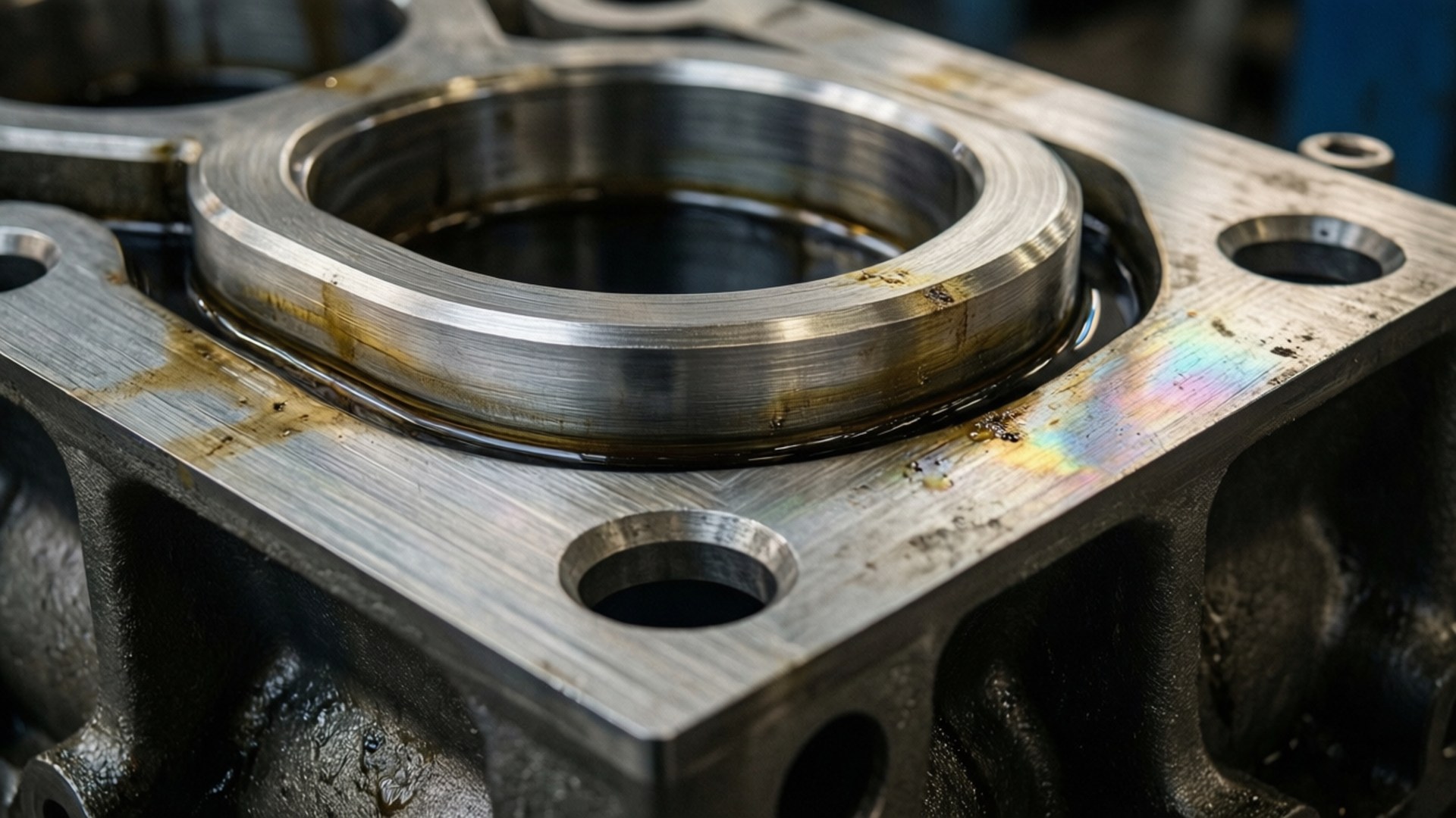 Polished Magnesium Engine by Wallpapers.art Studio