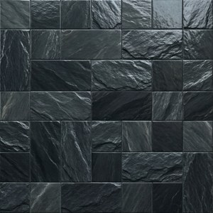 Polished Slate Tile