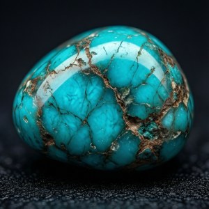 Polished Turquoise Gemstone
