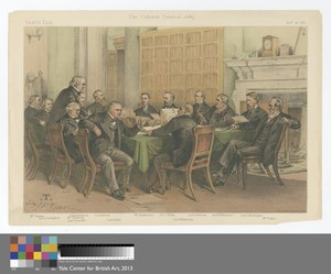 Politicians - Vanity Fair - 'The Cabinet Council'. Group. November 27, 1883