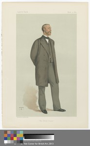 Politicians - Vanity Fair. 'The Privy Purse' The Rt. Hon. Gen. Sir Henry Ponsonby. 17 March 1883