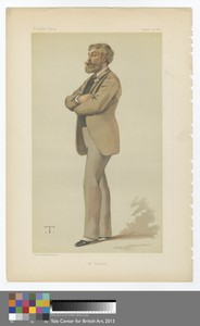 Politicians - Vanity Fair - 'the Senator'. Mr. Cyril Flower. August 19, 1882