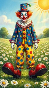 Polka Dot Clown Field