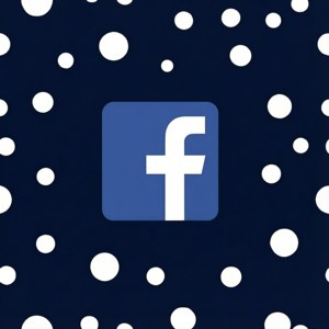 Polka Dot Navy