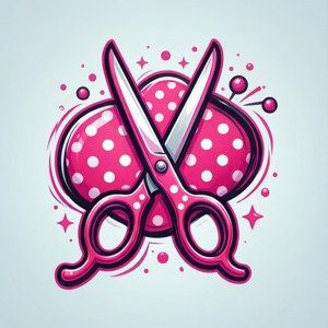 Polka Dots Scissors