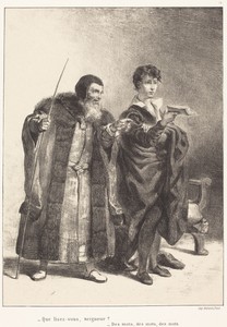 Polonius and Hamlet (Act II, Scene II)